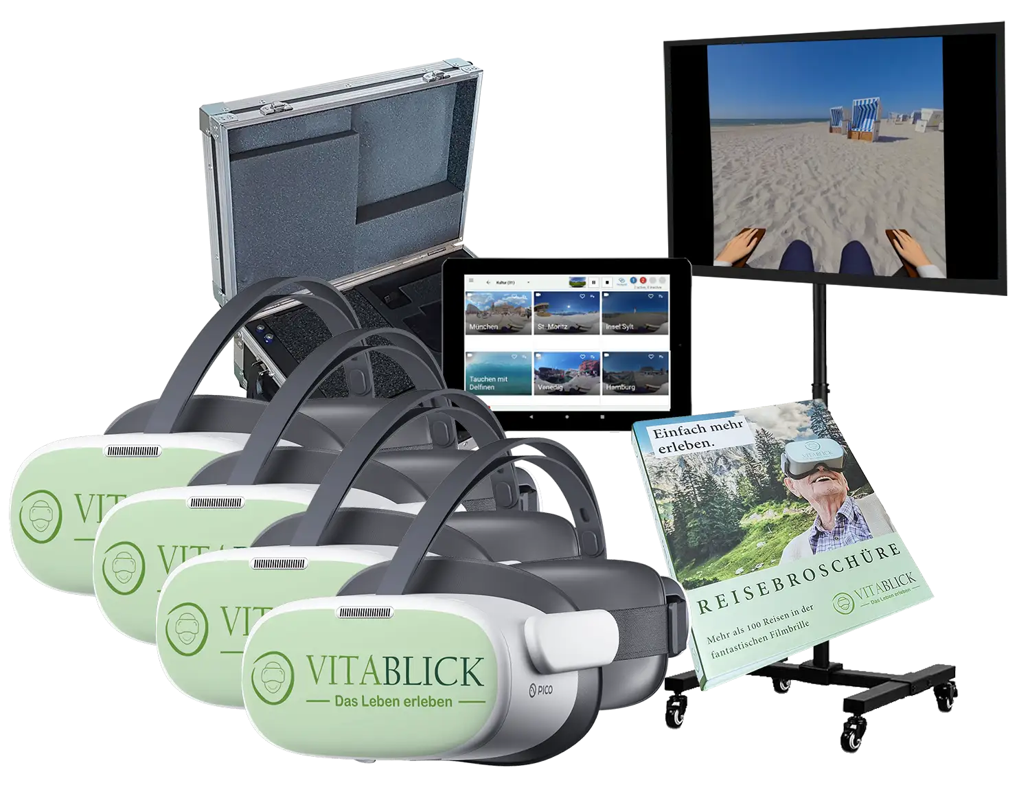 4er Kit + TV